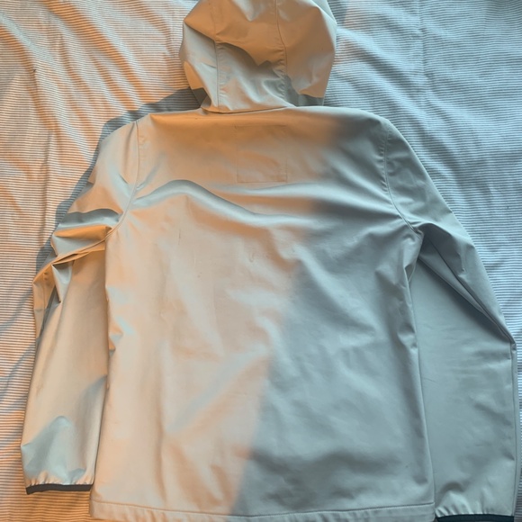 Men's Hollister Windbreaker Jacket - Size S - White - Picture 2 of 3